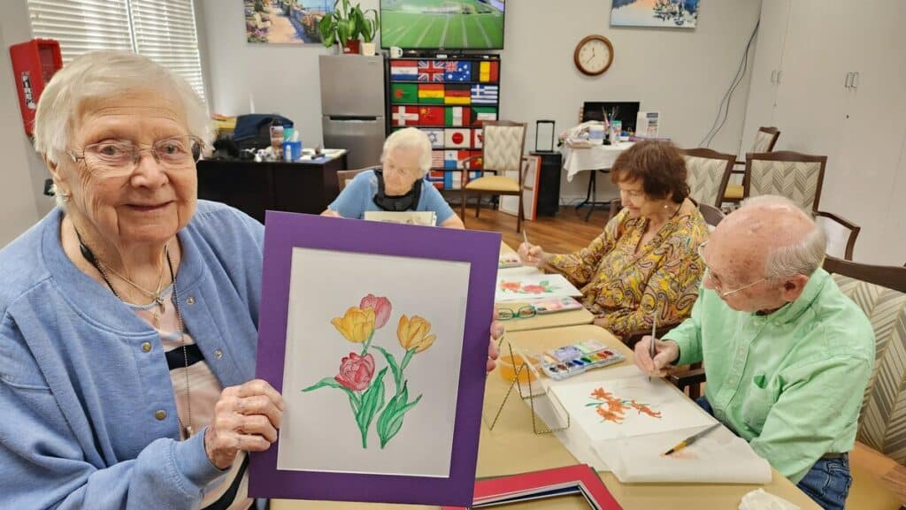 Creston Village | Crafts for seniors