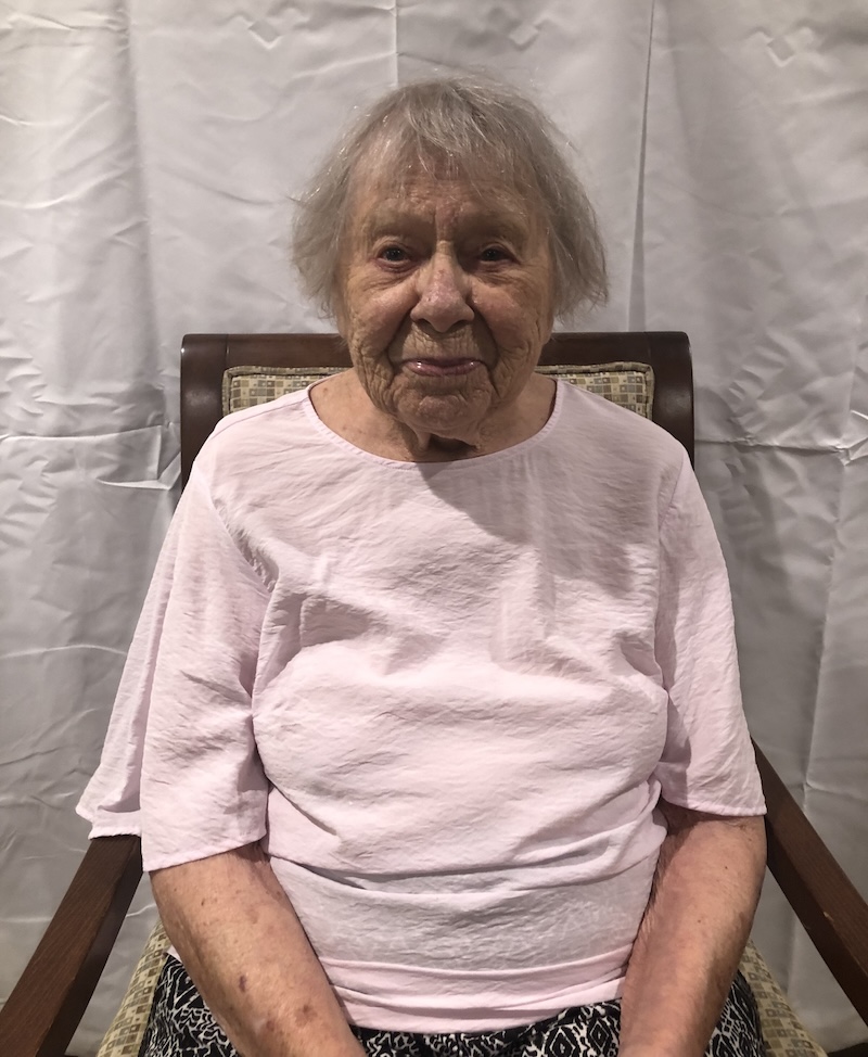 Greenhaven Place | Peggy celebrating 100 years old