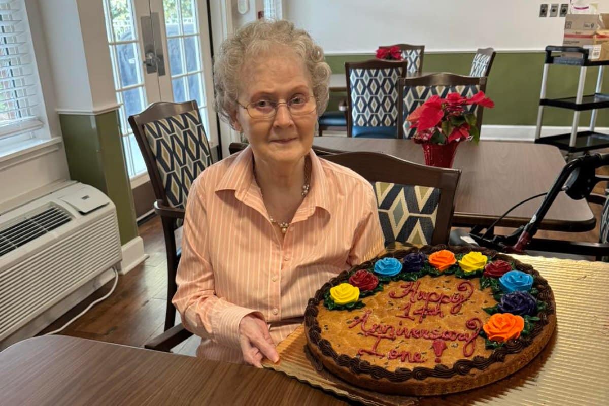 Pegasus Senior Living | We recognized the occasion with a gathering of fellow residents, creating an opportunity to reflect on the friendships she has built over the years.