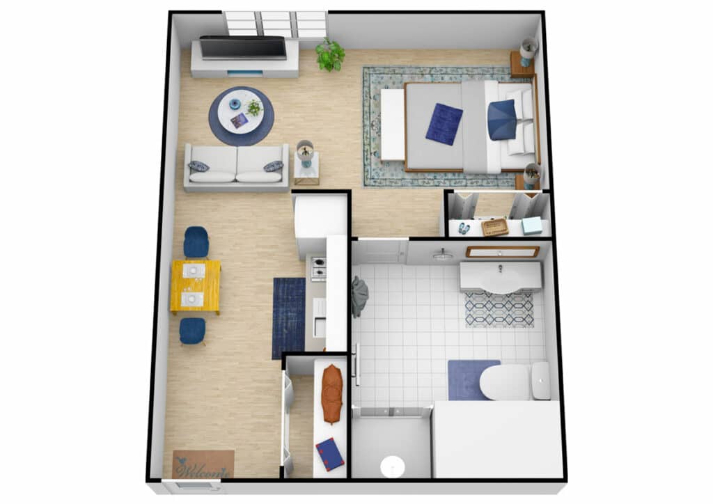 North Point Village | Unit B, Studio