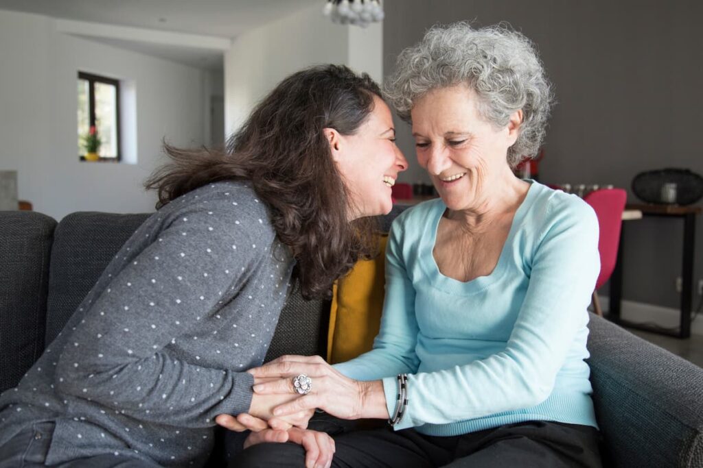 North Point Village | Woman and Her Daughter Having Fun