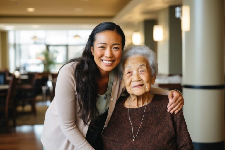 Parmer Woods at North Austin | Senior Woman With Caretaker