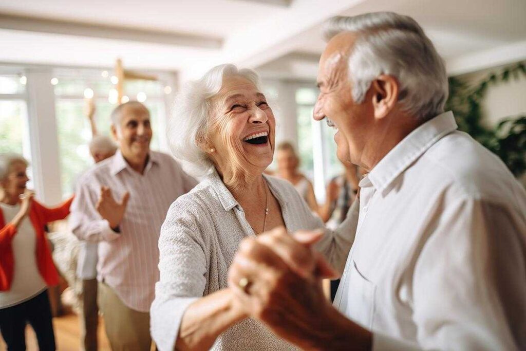 Pegasus Landing of Chisholm Trail | Happy Senior Couple Dancing