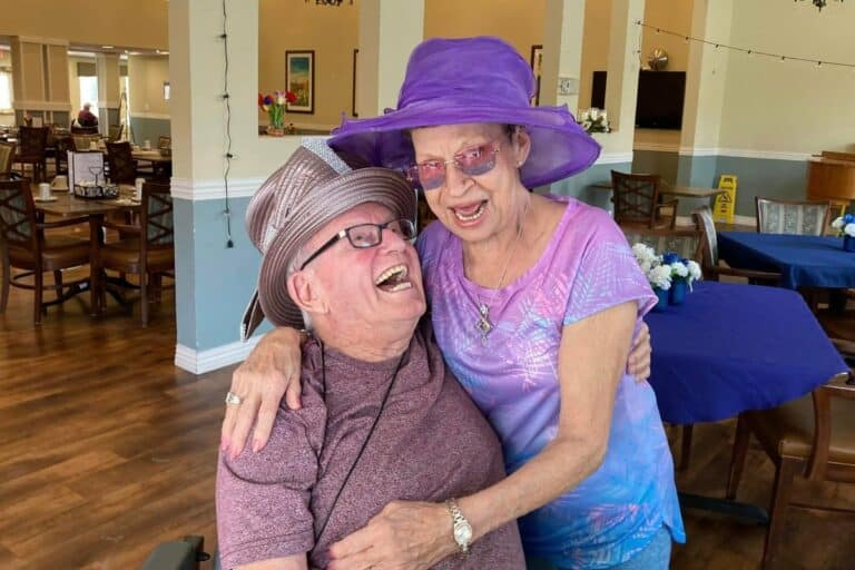 Pegasus Landing of Mesa | A wonderful time was had at Pegasus Landing of Mesa’s Garden Gala party in April 2024. Residents, staff, families, and friends donned their big hats and spring outfits for the special occasion.