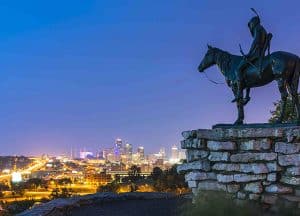 Pegasus Landing of Overland Park | Local Kansas City statue