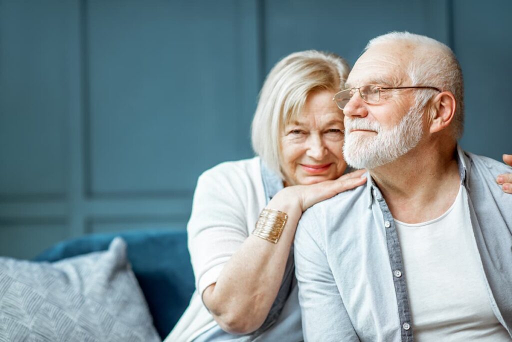 Pegasus Landing of Overland Park | Senior Couple Embracing