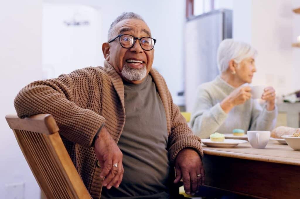 South Hill Village | Seniors having a tea party