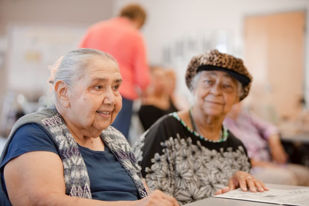 The Legacy at Cimarron in El Paso | Two Happy Senior Women