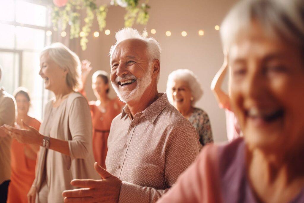 The Legacy at Forest Ridge | Seniors Enjoying a Fun Activity