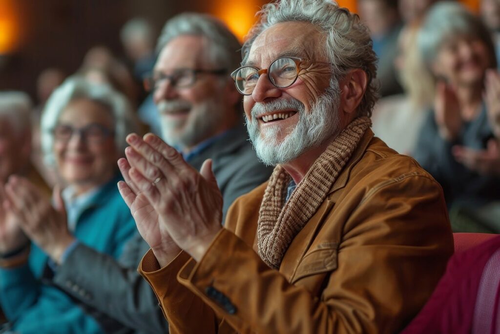 The Legacy at Forest Ridge | Seniors Enjoying A Show