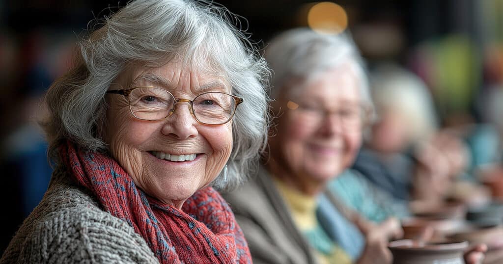 The Legacy At South Plains | Happy Seniors Making Art