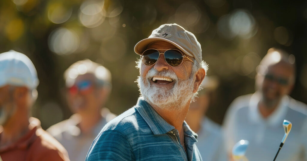 The Oaks at Inglewood | Happy Active Seniors Playing Golf