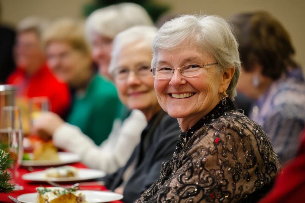 Tucson Place at Ventana Canyon | Seniors dining christmas