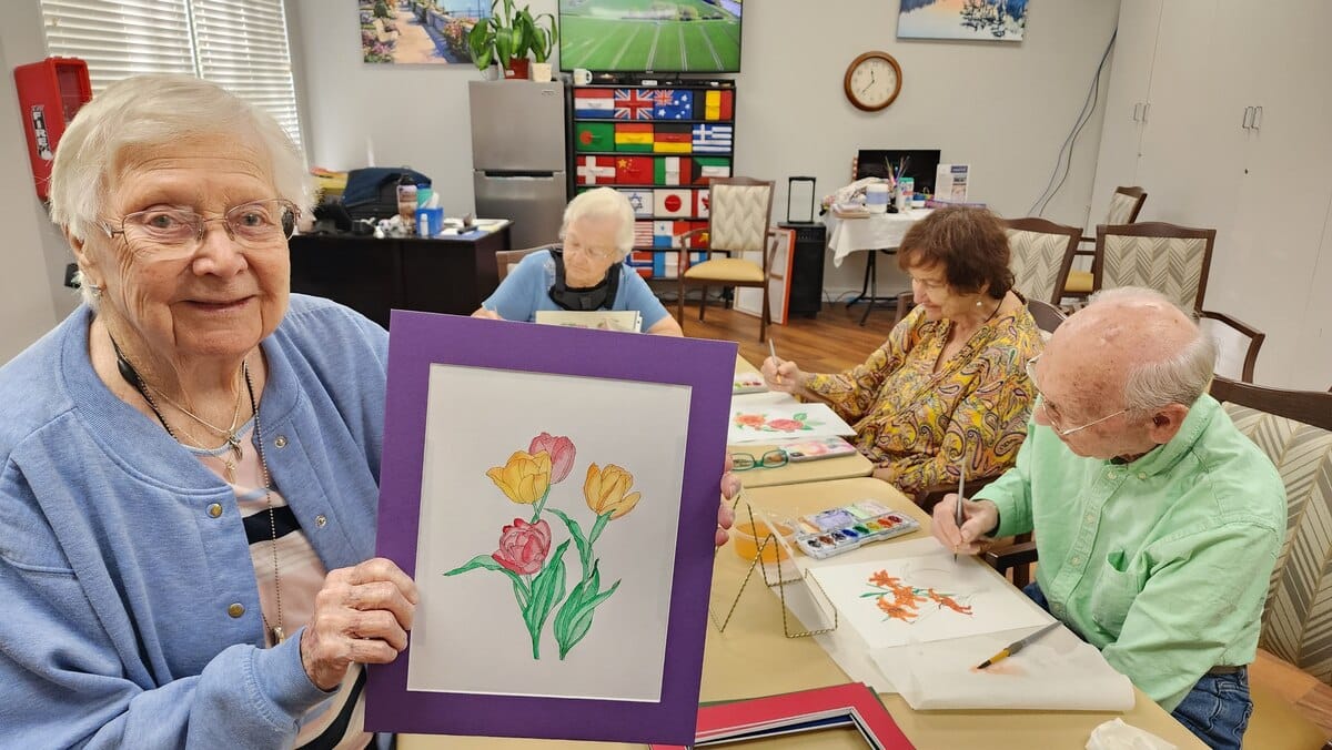 Creston Village | Crafts for seniors