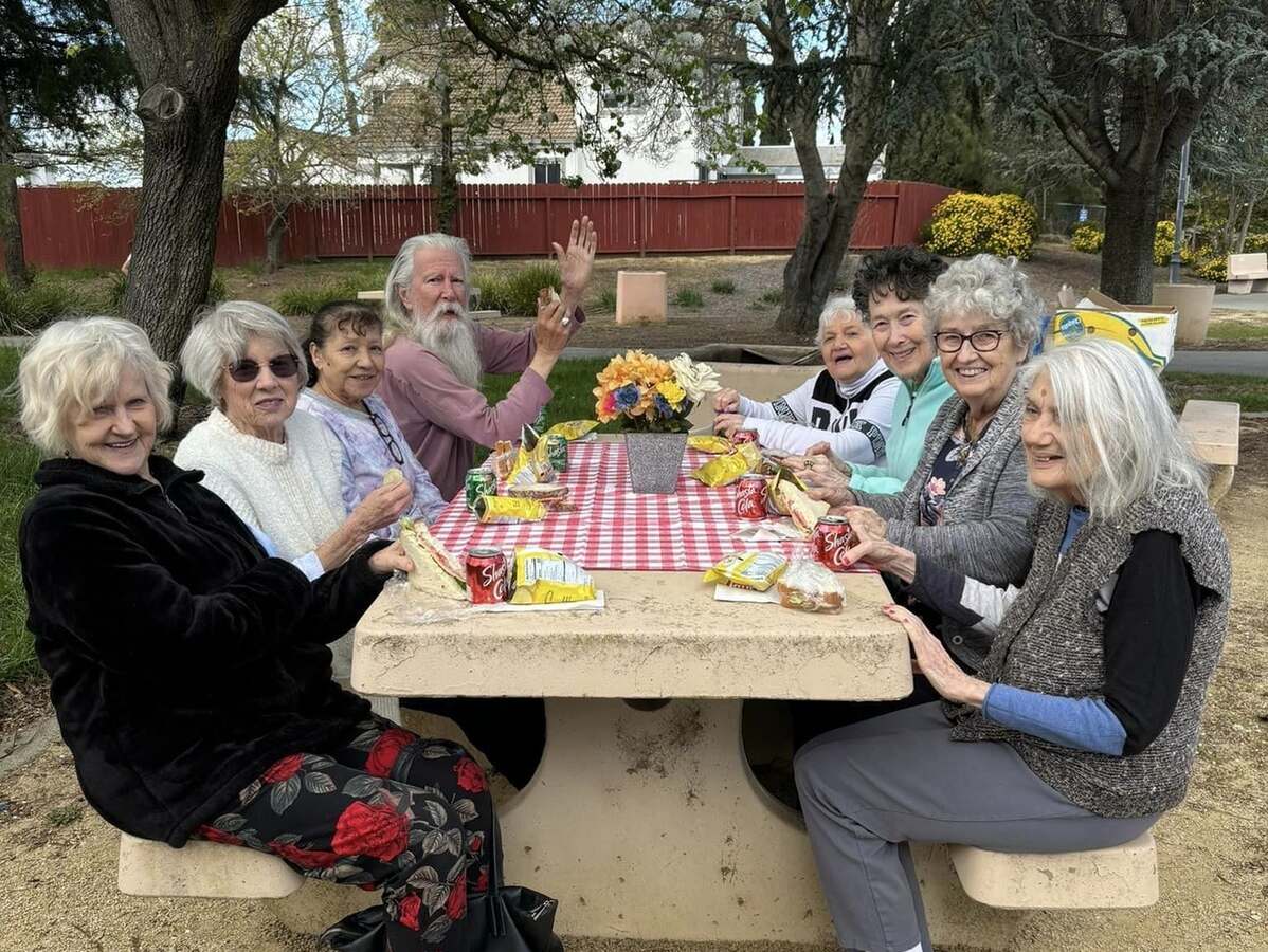 The village at rancho solano | Residents enjoying the weather