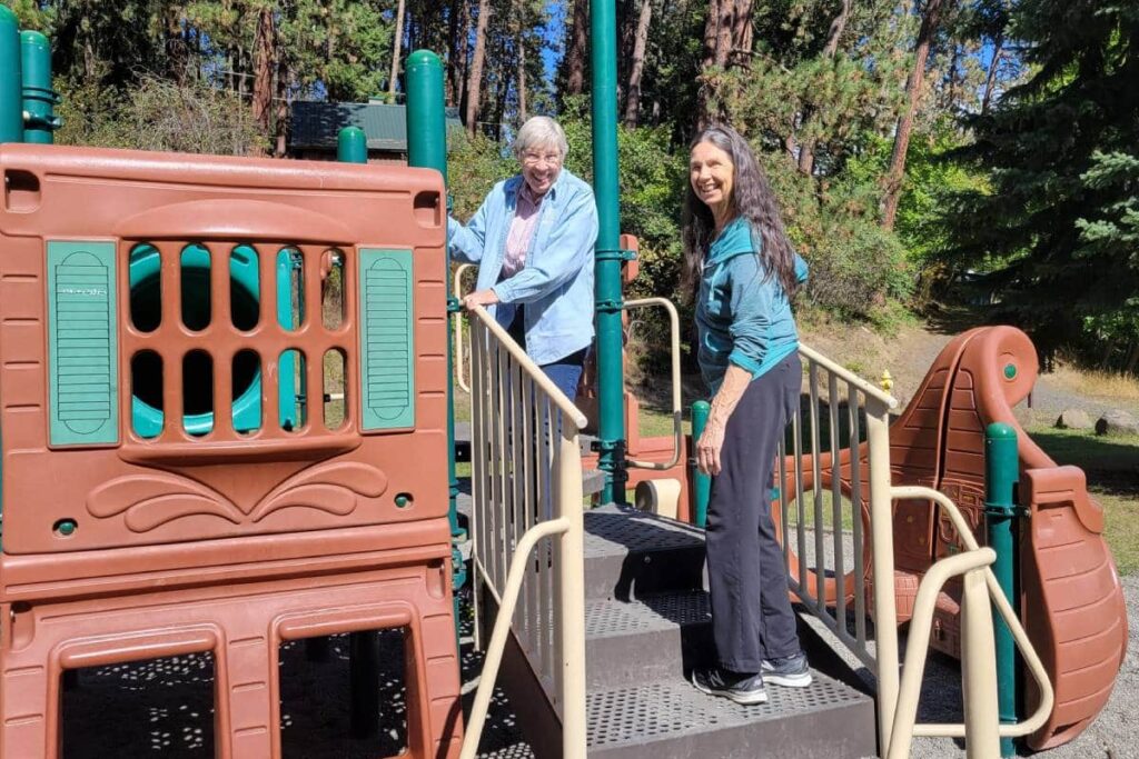 South Hill Village | Residents having fun outside