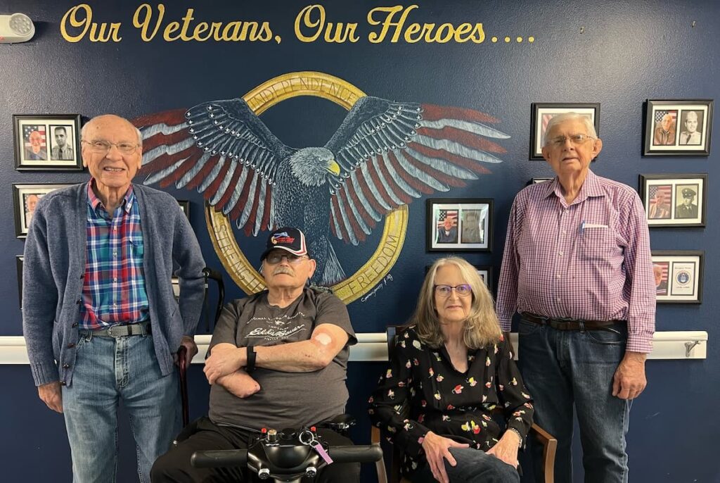 Creston Village | Veterans being honored