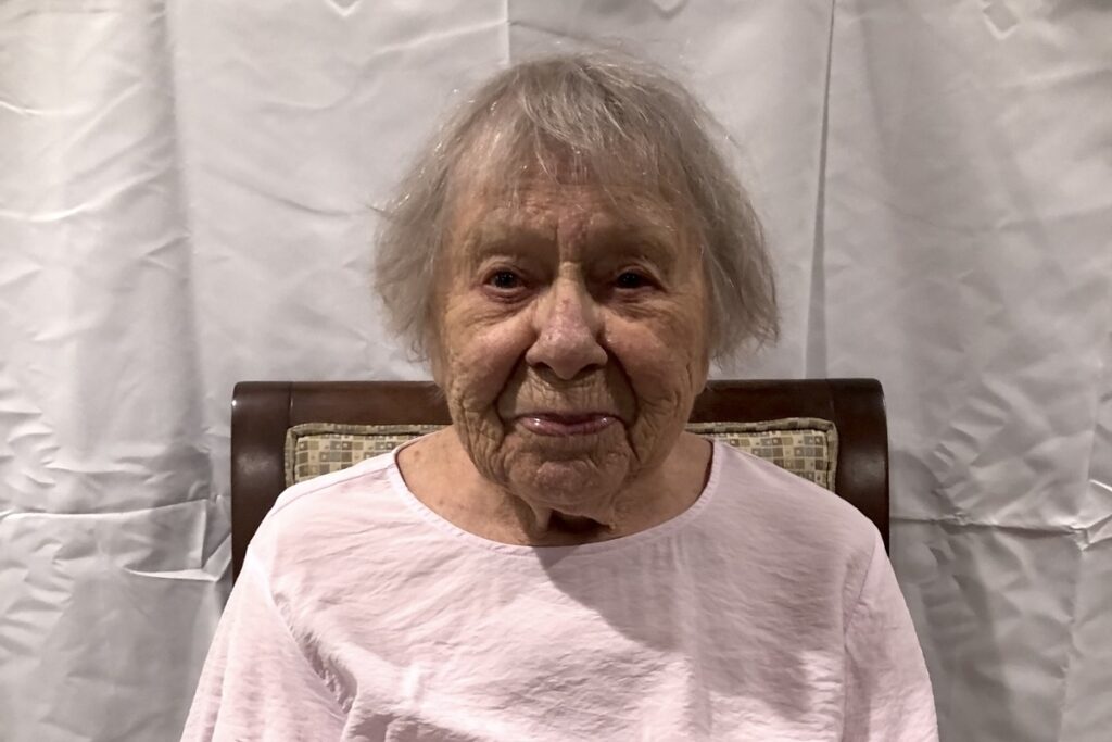 Greenhaven Place | Peggy celebrating 100 years old