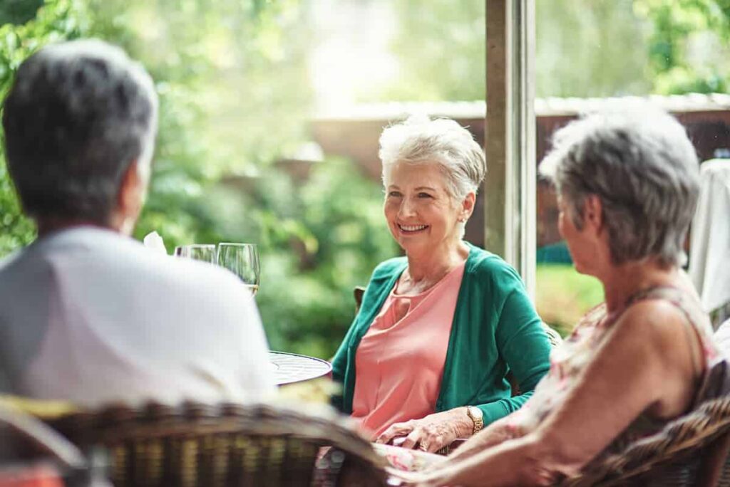 Pegasus Landing of Forney | Seniors Getting Together For A Drink